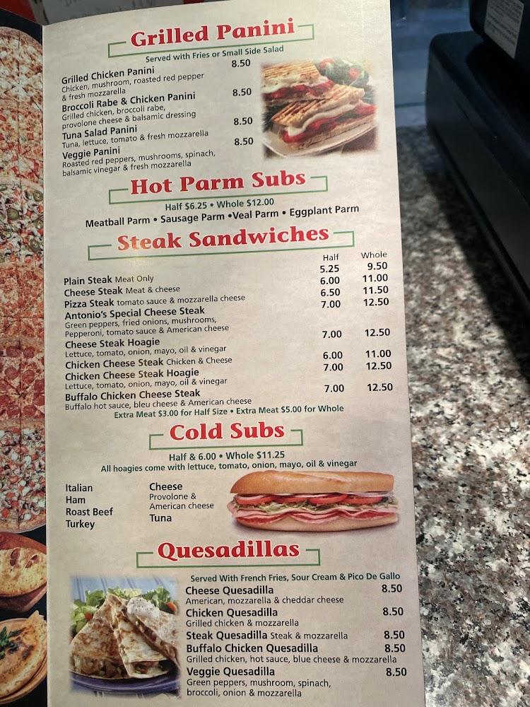 Antonio's Pizza & Restaurant Menu image 3